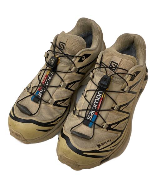 SALOMON（サロモン）SALOMON (サロモン) XT-6 GTX SAFARI ベージュ サイズ:23㎝の古着・服飾アイテム