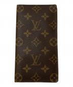 LOUIS VUITTONルイ ヴィトン）の古着「ポルトバルール カルトクレディ モノグラム 長財布」｜ブラウン