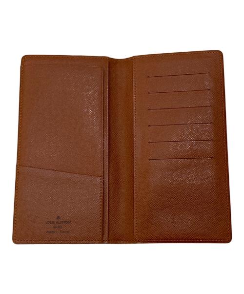 LOUIS VUITTON（ルイ ヴィトン）LOUIS VUITTON (ルイ ヴィトン) ポルトバルール カルトクレディ モノグラム 長財布 ブラウンの古着・服飾アイテム