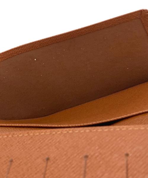 LOUIS VUITTON（ルイ ヴィトン）LOUIS VUITTON (ルイ ヴィトン) ポルトバルール カルトクレディ モノグラム 長財布 ブラウンの古着・服飾アイテム