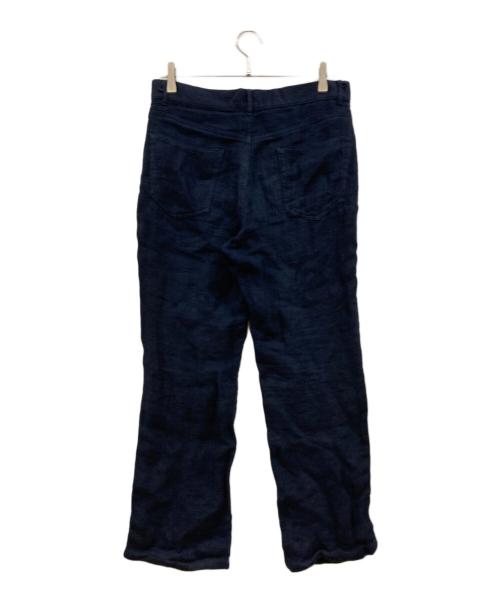 AURALEE（オーラリー）AURALEE (オーラリー) LINEN DOUBLE FACE 5P PANTS ネイビー サイズ:3の古着・服飾アイテム