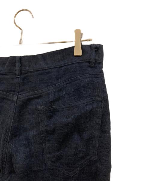 AURALEE（オーラリー）AURALEE (オーラリー) LINEN DOUBLE FACE 5P PANTS ネイビー サイズ:3の古着・服飾アイテム