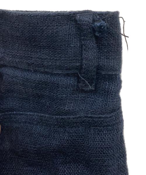 AURALEE（オーラリー）AURALEE (オーラリー) LINEN DOUBLE FACE 5P PANTS ネイビー サイズ:3の古着・服飾アイテム