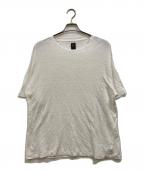 BATONERバトナ―）の古着「NORMANDY LINEN T-SHIRT」｜ホワイト