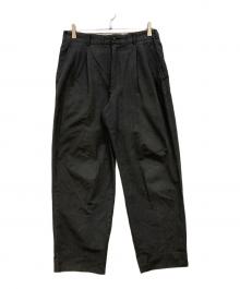 COMME des GARCONS HOMME（コムデギャルソン オム）の古着「タックパンツ」｜グレー