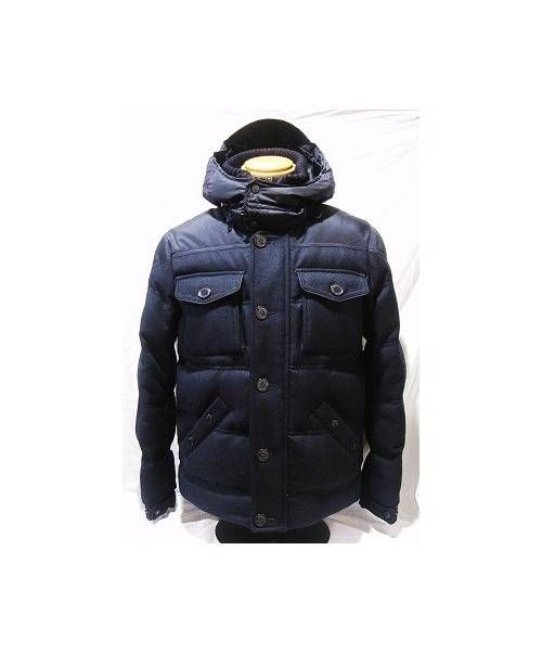 MONCLER（モンクレール）MONCLER モンクレール ダウンジャケット ネイビー S REPUBLIQUEの古着・服飾アイテム
