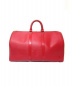 LOUIS VUITTON (ルイヴィトン) キーポル45 ルージュ サイズ:45 エピ M5906E SP0497：49800円