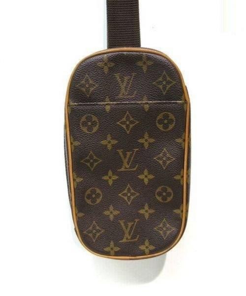 LOUIS VUITTON（ルイ ヴィトン）LOUIS VUITTON (ルイヴィトン) ポシェットガンジュ  ブラウン サイズ:- モノグラム M51870 CA0024　ガンジュの古着・服飾アイテム