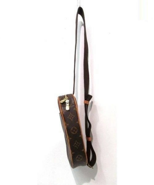 LOUIS VUITTON（ルイ ヴィトン）LOUIS VUITTON (ルイヴィトン) ポシェットガンジュ  ブラウン サイズ:- モノグラム M51870 CA0024　ガンジュの古着・服飾アイテム