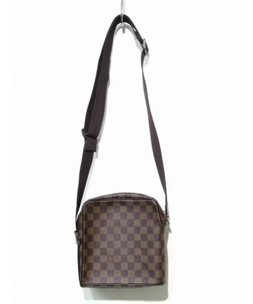 LOUIS VUITTON（ルイ ヴィトン）LOUIS VUITTON (ルイヴィトン) オラフPM ブラウン サイズ:PM ダミエ N41442 LM0026の古着・服飾アイテム