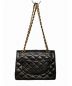 CHANEL (シャネル) Wフラップチェーンショルダーバッグ ブラック 3145905：148000円