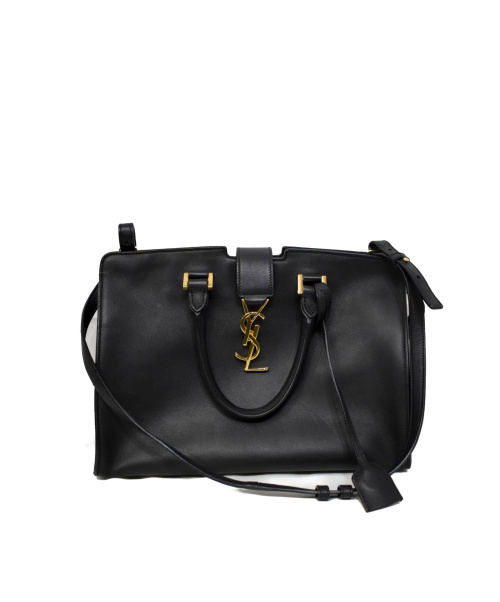 SAINT LAURENT（サンローラン）Saint Laurent (サンローラン) カバス ブラック DMR394461 0915の古着・服飾アイテム