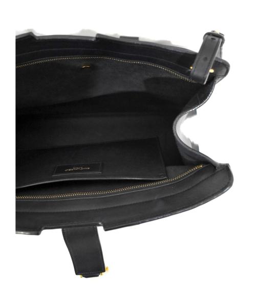 SAINT LAURENT（サンローラン）Saint Laurent (サンローラン) カバス ブラック DMR394461 0915の古着・服飾アイテム