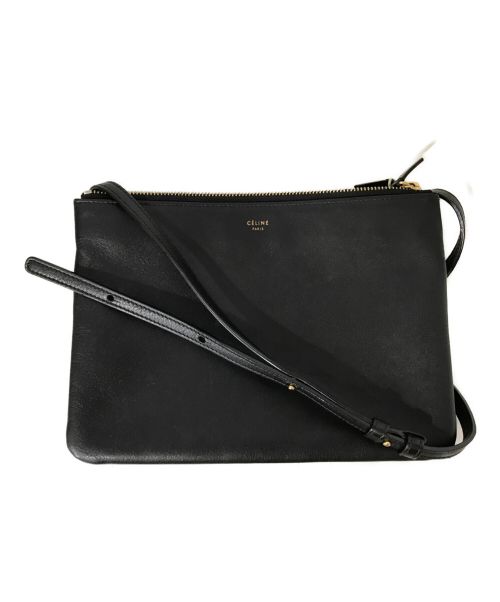 CELINE（セリーヌ）CELINE (セリーヌ) SMALL TRIO ブラック サイズ:表記無しの古着・服飾アイテム