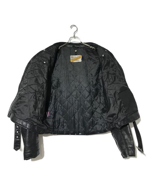 Schott（ショット）Schott (ショット) ライダースジャケット ブラック サイズ:50の古着・服飾アイテム