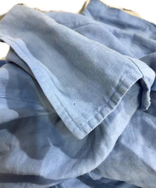 POLO RALPH LAUREN（ポロ・ラルフローレン）POLO RALPH LAUREN (ポロ・ラルフローレン) リネンシャツ スカイブルー サイズ:2XBの古着・服飾アイテム