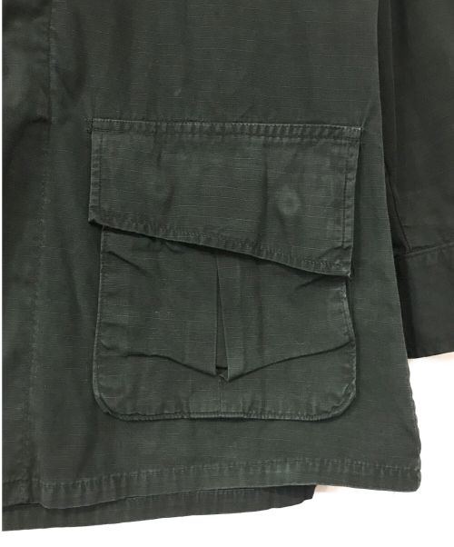 US ARMY（ユーエスアーミー）US ARMY (ユーエス アーミー) ジャングルファーティーグジャケット ブラック サイズ:Sの古着・服飾アイテム