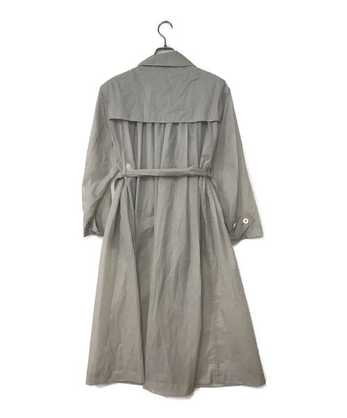MACKINTOSH（マッキントッシュ）MACKINTOSH (マッキントッシュ) ナイロン オーバーサイズ トレンチコート グレー サイズ:8の古着・服飾アイテム