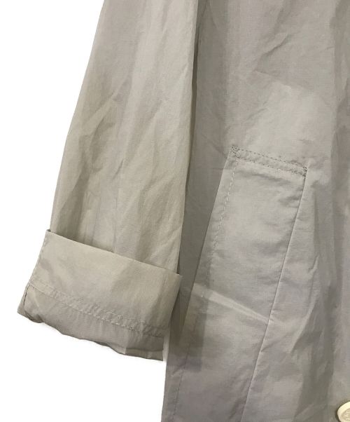 MACKINTOSH（マッキントッシュ）MACKINTOSH (マッキントッシュ) ナイロン オーバーサイズ トレンチコート グレー サイズ:8の古着・服飾アイテム