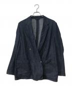 UNITED ARROWSユナイテッドアローズ）の古着「デニムダブルテーラードジャケット」｜インディゴ
