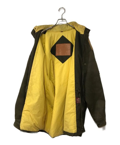 Willis&Geiger（ウィルスガイガー）Willis&Geiger (ウィルスガイガー) 切替ハンティングジャケット オリーブ サイズ:Lの古着・服飾アイテム