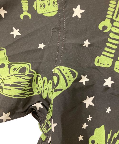 Star OF HOLLYWOOD（スターオブハリウッド）STAR OF HOLLYWOOD (スターオブハリウッド) オープンカラーシャツ ブラック サイズ:Mの古着・服飾アイテム