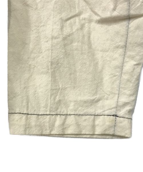 HACKNEY UNION WORKHOUSE（ハックニーユニオン ワークハウス）HACKNEY UNION WORKHOUSE (ハックニーユニオン ワークハウス) REENACTMENT SHIRT CO ベージュ サイズ:40の古着・服飾アイテム