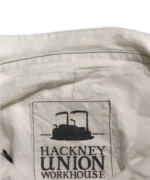 HACKNEY UNION WORKHOUSE（ハックニーユニオン ワークハウス）HACKNEY UNION WORKHOUSE (ハックニーユニオン ワークハウス) REENACTMENT SHIRT CO ベージュ サイズ:40の古着・服飾アイテム