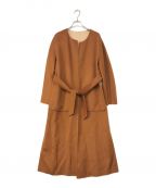Max Mara Studioマックスマーラ ストゥディオ）の古着「ダブルフェイス リバーシブル コート」｜ブラウン