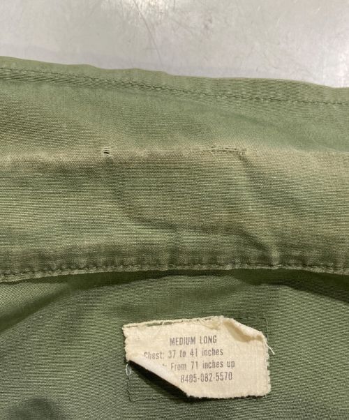 US ARMY（ユーエスアーミー）US ARMY (ユーエス アーミー) ジャングルファーティーグ3ndジャケット カーキ サイズ:Mの古着・服飾アイテム