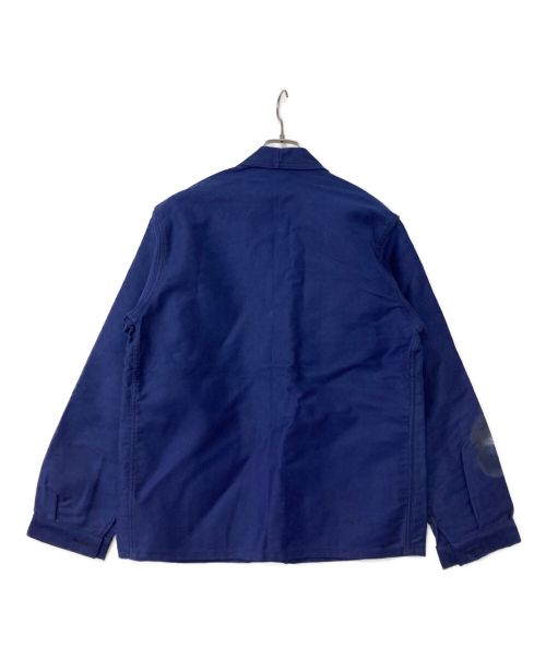 FRENCH WORK（フレンチワーク）FRENCH WORK (フレンチワーク) モールスキンジャケット ブルー サイズ:44の古着・服飾アイテム
