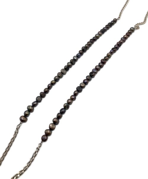 Preek（プリーク）Preek (プリーク) ストーンネックレス グレーの古着・服飾アイテム