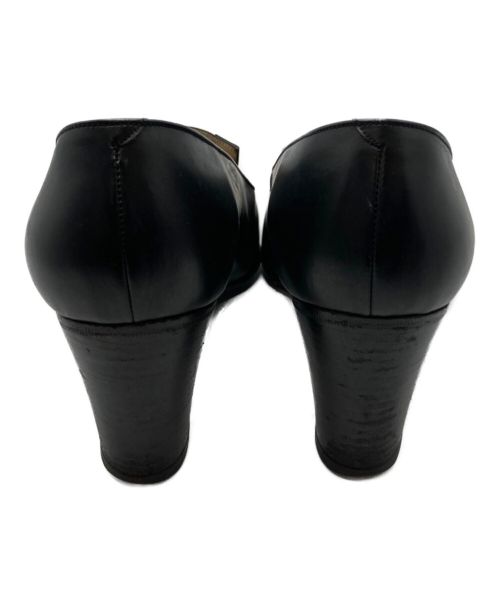 HERMES（エルメス）HERMES (エルメス) レザーパンプス ブラック サイズ:36の古着・服飾アイテム