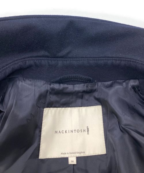 MACKINTOSH（マッキントッシュ）MACKINTOSH (マッキントッシュ) ウールダブルコート ネイビー サイズ:36の古着・服飾アイテム