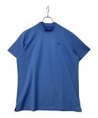 Felisiフェリージ）の古着「BLOCK CHECK HIGH NECK」｜ブルー