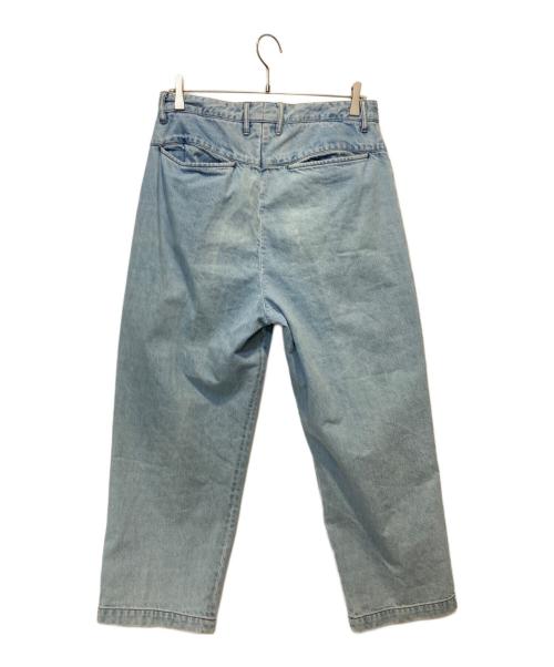 FARAH（ファーラー）FARAH (ファーラー) two-tuck Wide Tapered Pants インディゴ サイズ:30の古着・服飾アイテム