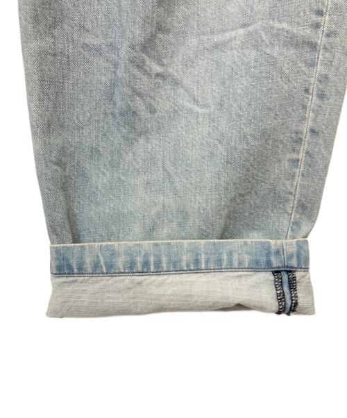 FARAH（ファーラー）FARAH (ファーラー) two-tuck Wide Tapered Pants インディゴ サイズ:30の古着・服飾アイテム