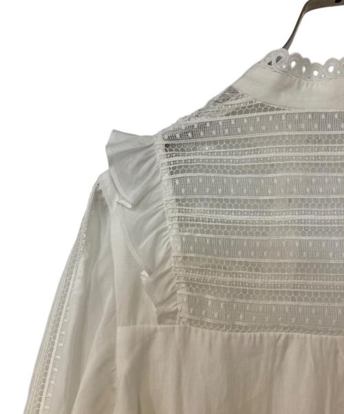 Estella.K（エステラケー）Estella.K (エステラケー) 長袖ワンピース ホワイト サイズ:FREEの古着・服飾アイテム