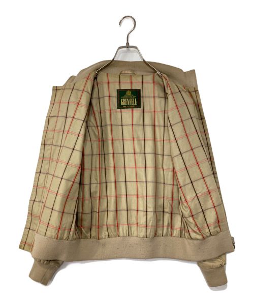 GRENFELL（グレンフェル）GRENFELL (グレンフェル) ジップブルゾン ブラウン サイズ:38の古着・服飾アイテム