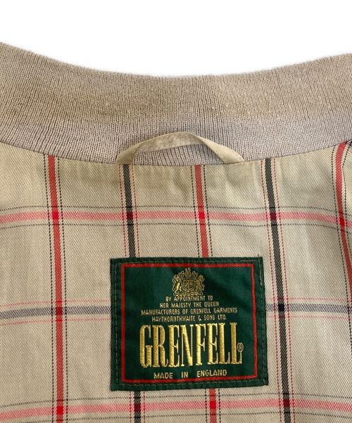 GRENFELL（グレンフェル）GRENFELL (グレンフェル) ジップブルゾン ブラウン サイズ:38の古着・服飾アイテム