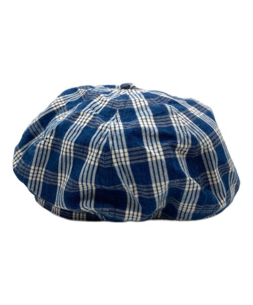 Sun Surf（サンサーフ）Sun Surf (サンサーフ) パカラキャスケット ブルーの古着・服飾アイテム