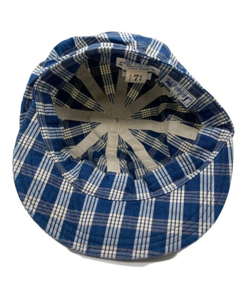 Sun Surf（サンサーフ）Sun Surf (サンサーフ) パカラキャスケット ブルーの古着・服飾アイテム