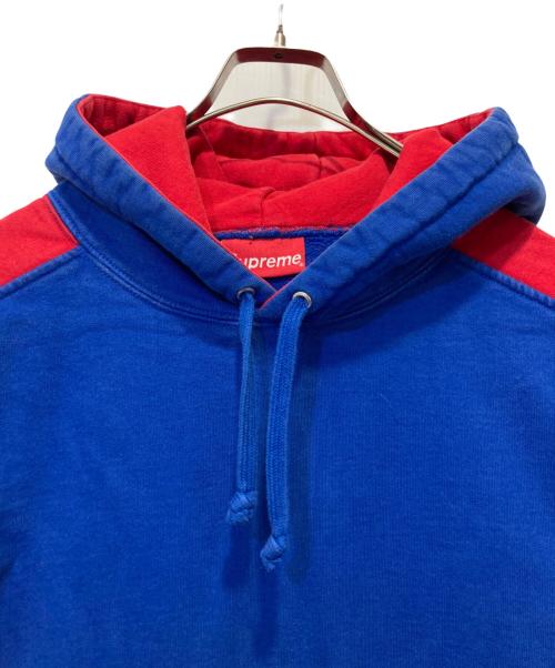 SUPREME（シュプリーム）Supreme (シュプリーム) Sideline Hooded sweatshirt ブルー サイズ:Ⅿの古着・服飾アイテム