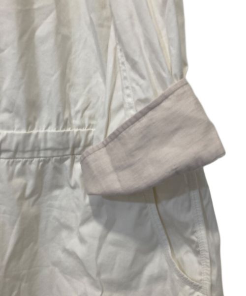 BRUNELLO CUCINELLI（ブルネロクチネリ）BRUNELLO CUCINELLI (ブルネロクチネリ) チュニックシャツブラウス ホワイト サイズ:XLの古着・服飾アイテム