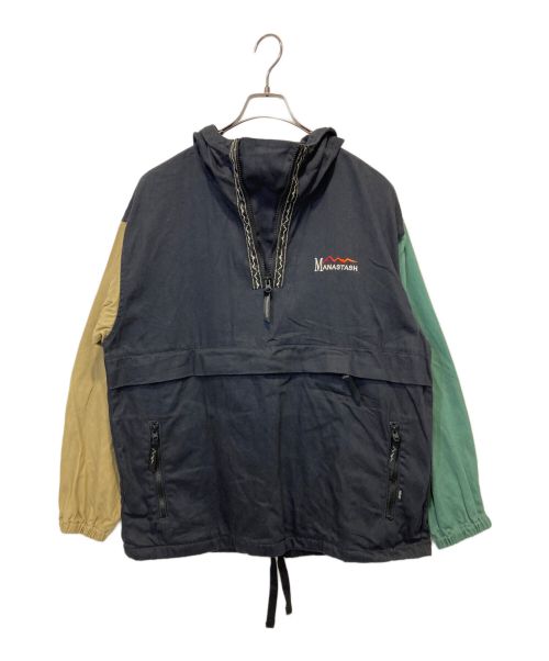 Manastash（マナスタッシュ）Manastash (マナスタッシュ) CHILLIWACK HOODIE ブラック サイズ:Lの古着・服飾アイテム