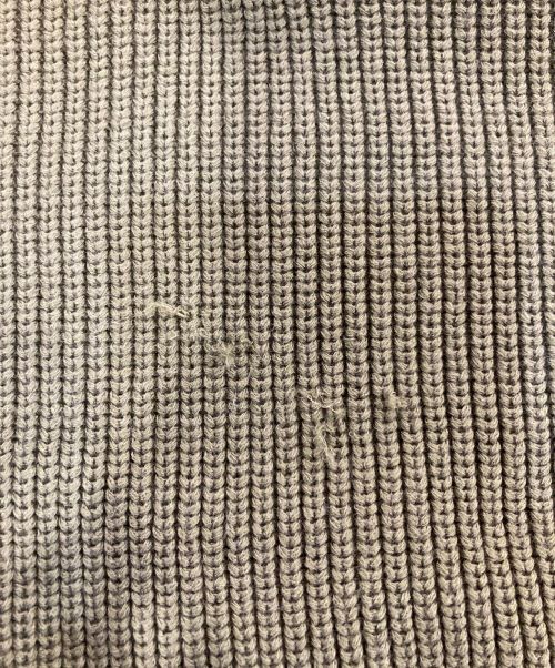 sacai（サカイ）sacai (サカイ) Nylon Twill x Knit Pullover ブラウン サイズ:1の古着・服飾アイテム