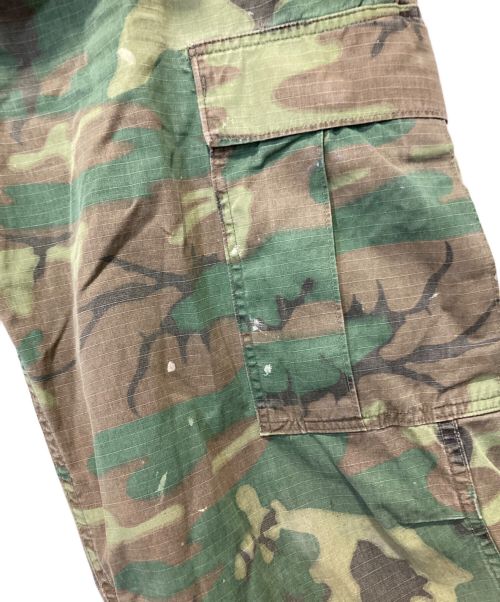 US ARMY（ユーエスアーミー）US ARMY (ユーエスアーミー) グリーンリーフカモパンツ グリーン サイズ:31の古着・服飾アイテム