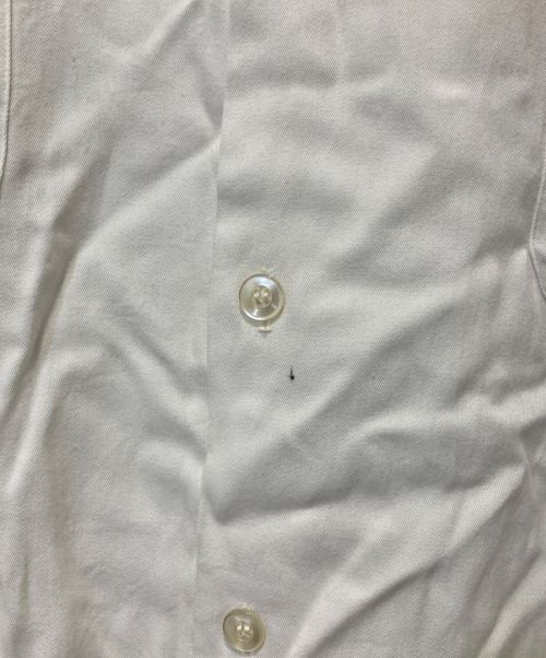 Dunhill Bowler（ダンヒルボウラー）Dunhill Bowler (ダンヒルボウラー) レーヨンボーリングシャツ ホワイト サイズ:Lの古着・服飾アイテム