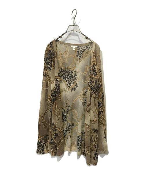 ESCADA（エスカーダ）ESCADA (エスカーダ) カーディガン ブラウン サイズ:42の古着・服飾アイテム