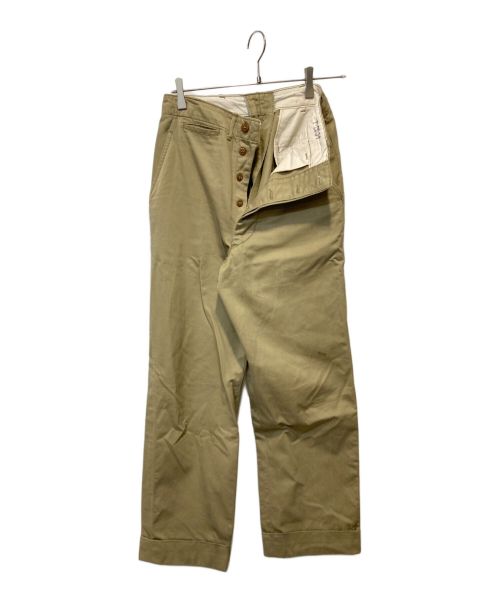 US ARMY（ユーエスアーミー）US ARMY (ユーエスアーミー) M-45パンツ ベージュ サイズ:29の古着・服飾アイテム